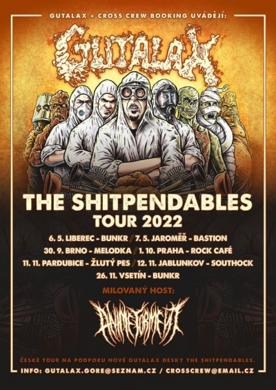 Gutalax - The Shitpendables Tour 2022 - Jaroměř