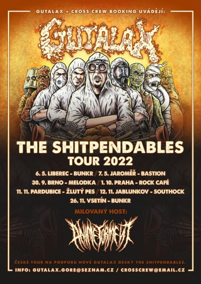 Gutalax - The Shitpendables Tour 2022 - Pardubice