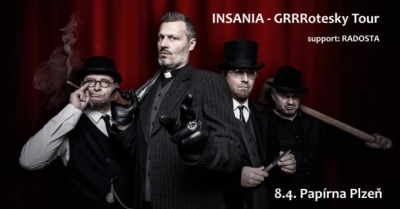 INSANIA / GRRRotesky Tour + Radosta / Plzeň