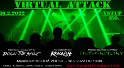 Virtual Attack - DOWN THE SPINE - KRACKPÎPE - DETHERITORY