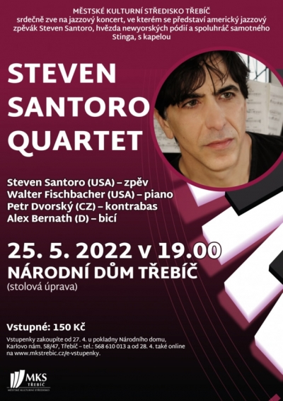 STEVEN SANTORO QUARTET (USA) - Třebíč