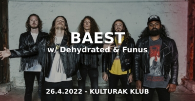 BAEST (DK) + guests: Dehydrated, Funus