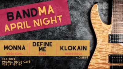 BandMa April Night - Monna, Define Me, Klokain + guest