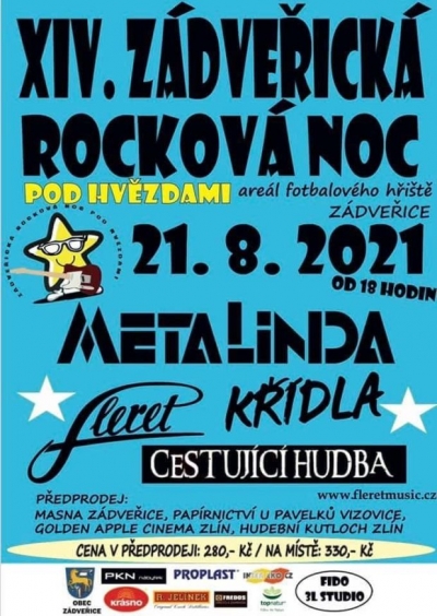 Zádveřická rocková noc pod hvězdami 2021 (vol.14)