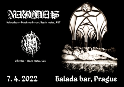 Nekrodeus (AUT) + Oči Vlka - Praha