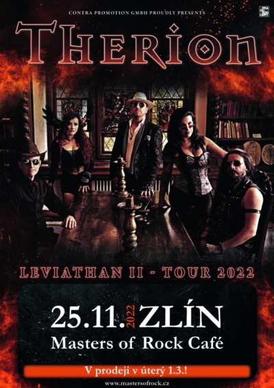 (ZRUŠENO) THERION - LEVIATHAN II TOUR 2022 - Zlín