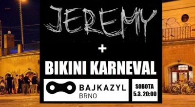 Jeremy + Bikini Karneval, křest alba a koncert pro Ukrajinu