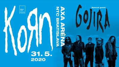 KoRn + Gojira Bratislava