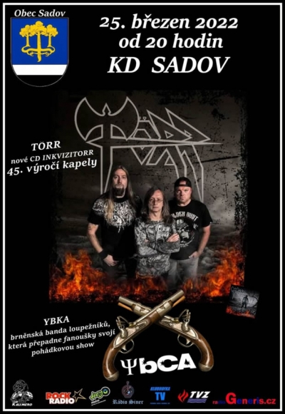 TÖRR - představuje nové CD a oslaví 45.výročí + YBKA