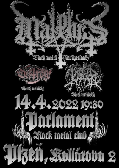 MALPHAS, KRAAKE, DESTROY! - Plzeň