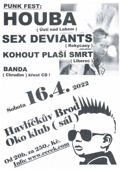 Punk Fest v čele s Houbou