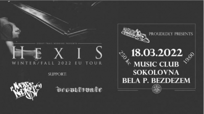 HEXIS Winter / Fall 2022 EU TOUR - Bělá pod Bezdězem