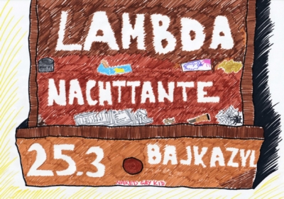 Lambda (Λ) + Nachttante - Brno