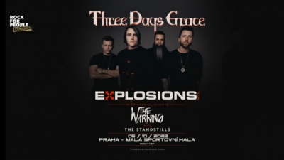 Three Days Grace - Explosions tour - Praha