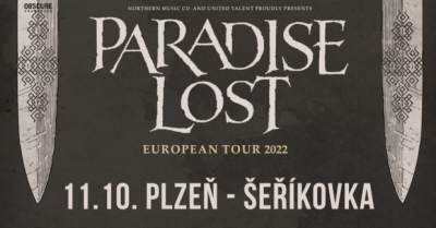 PARADISE LOST - European Tour 2022 - Plzeň