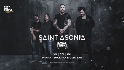 Saint Asonia (CA/US) + support: Royal Tusk (CA) - Prague