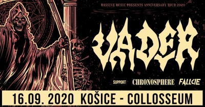 Vader - Europe Madness tour 2020 / Košice