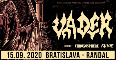 (ZRUŠENO) Vader - Europe Madness tour 2020 / Bratislava