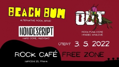 Beach Bum, Nondescript, OUT || Freezone v Rock Café