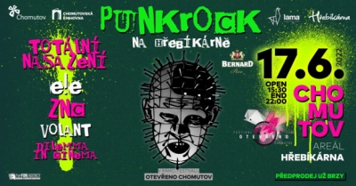 Punkrock na Hřebíkárně - Totální nasazení, ZNC, E!E a další