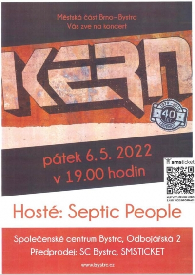 Koncert KERN a SEPTIC PEOPLE v Bystrci