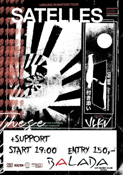 Satelles(hc-punk)/VLKN(crust-punk) [HUN]+support