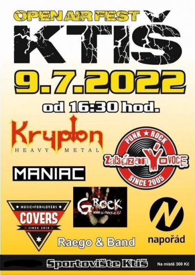 Open air Fest Ktiš 2022 (vol. 12)