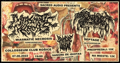 Miasmatic Necrosis + Septage + Sangre De Idiotas