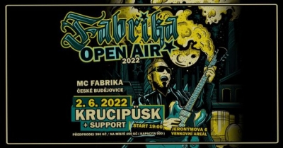 KRUCIPÜSK + WKM? v Českých Budějovicích / Fabrika Open Air 2022