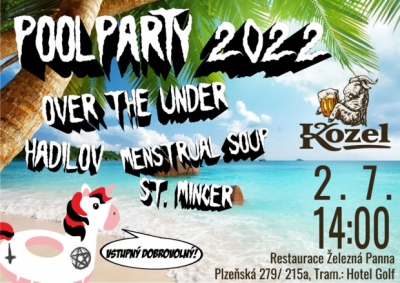 PoolParty 2022 v Restauraci Železná Panna neboli v Kempu