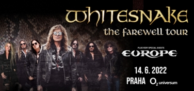 WHITESNAKE & EUROPE - The Farewell tour 2022 - Praha