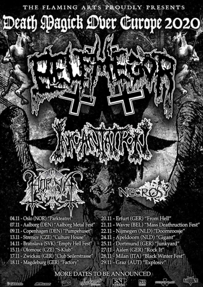 Death Magick Over Europe 2020 (Belphegor, Incantation, Horna, Necrosy) - Nijmegen