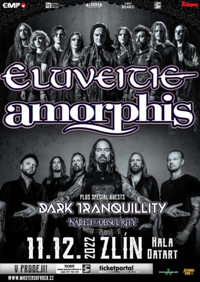 AMORPHIS + ELUVEITIE European co-headline tour - Zlín