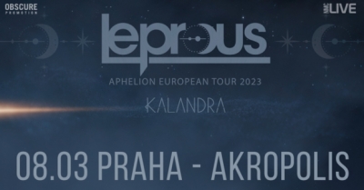 LEPROUS, KALANDRA - Praha