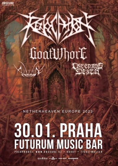 REVOCATION, GOATWHORE, ALLUVIAL, CREEPING DEATH - Praha