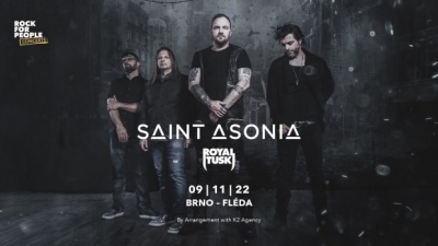 Saint Asonia (CA/US) + support: Royal Tusk (CA) - Brno
