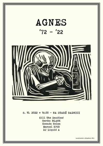 Hudební tryzna na Staré Radnici - Agnes '72 -'22