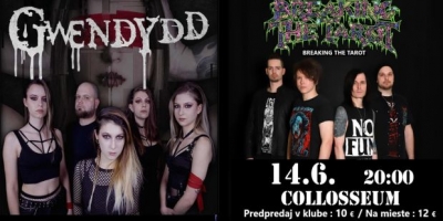 Gwendydd + Breaking the tarot - Košice