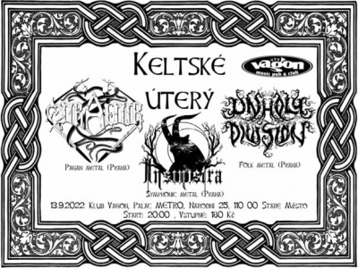 Keltské úterý: ODRAEDIR, INSINISTRA, UNHOLY DIVISION