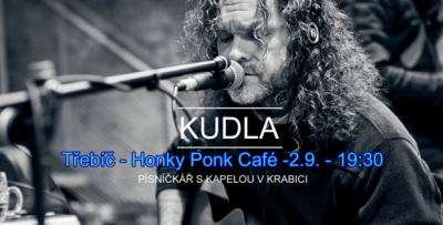 Kudla z Brna v Honky Ponk Café Třebíč