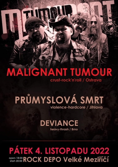 MALIGNANT TUMOUR - Velké Meziříčí 2022