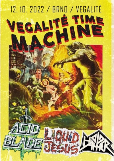 Vegalité Time Machine: Acid Blade, Liquid Jesus