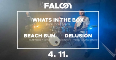 Delusion + What's In The Box + Beach Bum - Klatovy