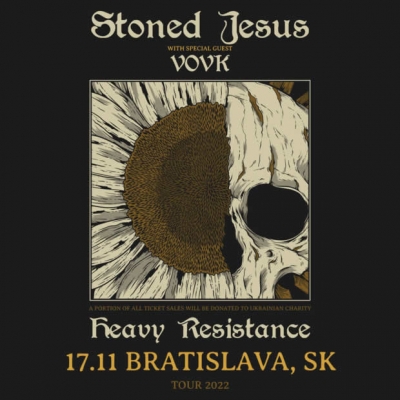 STONED JESUS (UA) - Tour 2022 - Bratislava