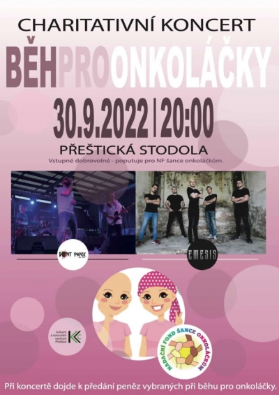 Charitativní koncert pro onkoláčky