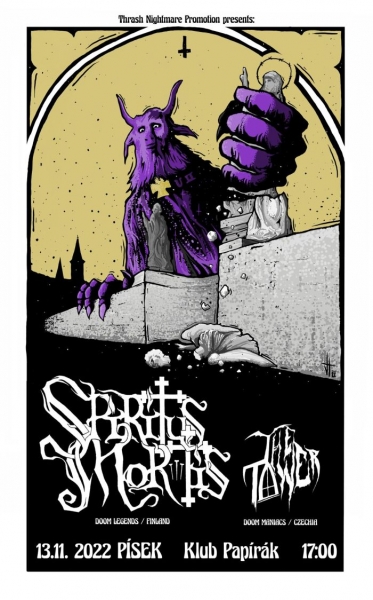 SPIRITUS MORTIS + THE TOWER - Písek