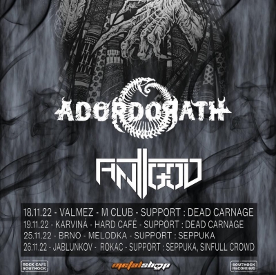 Ador Dorath & Antigod - Metalshop tour 2022 - Jablunkov