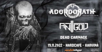 Ador Dorath & Antigod - Metalshop tour 2022 - Karviná