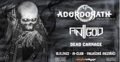 Ador Dorath & Antigod - Metalshop tour 2022 - Valašské Meziříčí