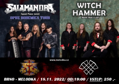 Salamandra - Opus Bohemica Autumn Tour 2022 - Brno